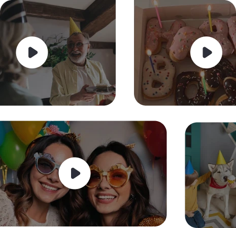 videos of birthday celebration